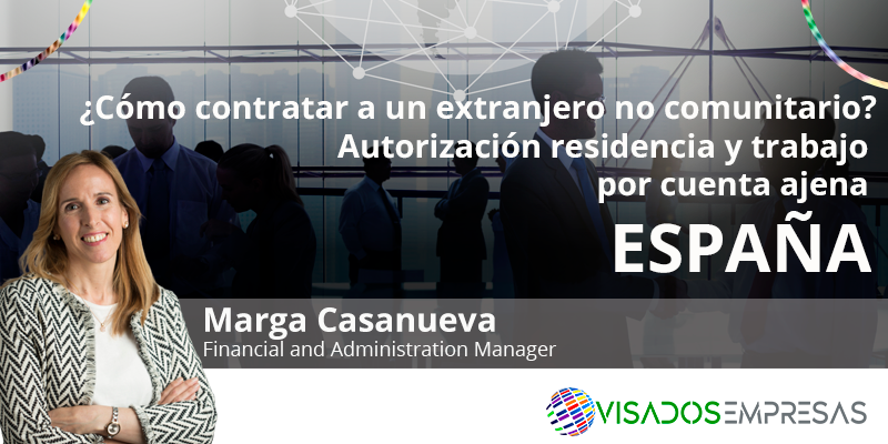 autorización de residencia y trabajo por cuenta ajena Visados Empresas