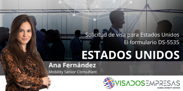 solicitud de visa para estados unidos Visados Empresas