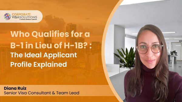 B-1 in Lieu of H-1B